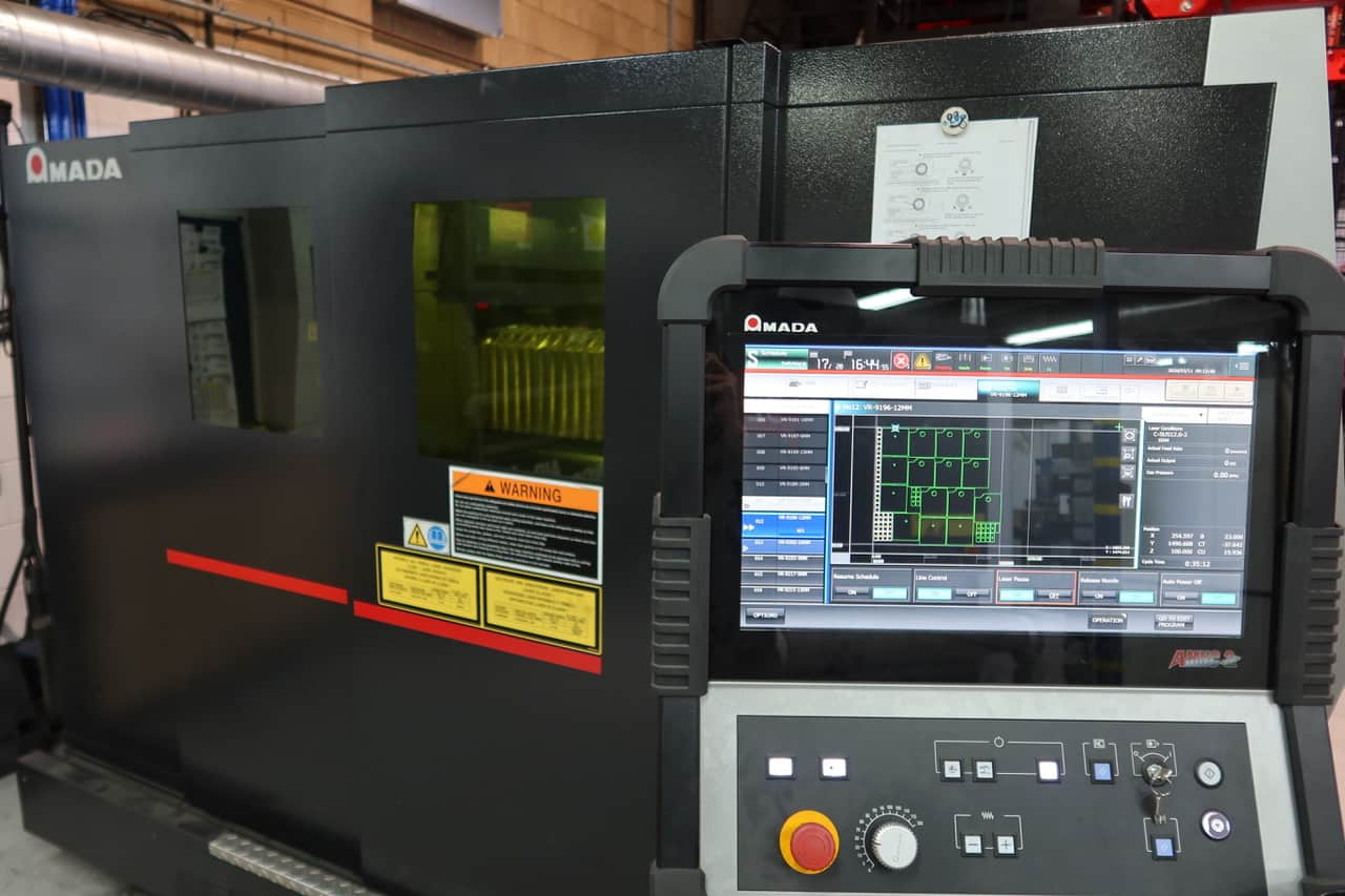 Amada-Laser-Cutting Amada Laser Cutter